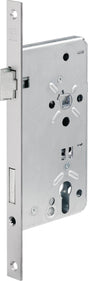 BKS Haustür-Einsteckschloss 0024 PZW 22/65/92/10 mm DIN Links silber kantig – 2-tourig mit Wechsel
