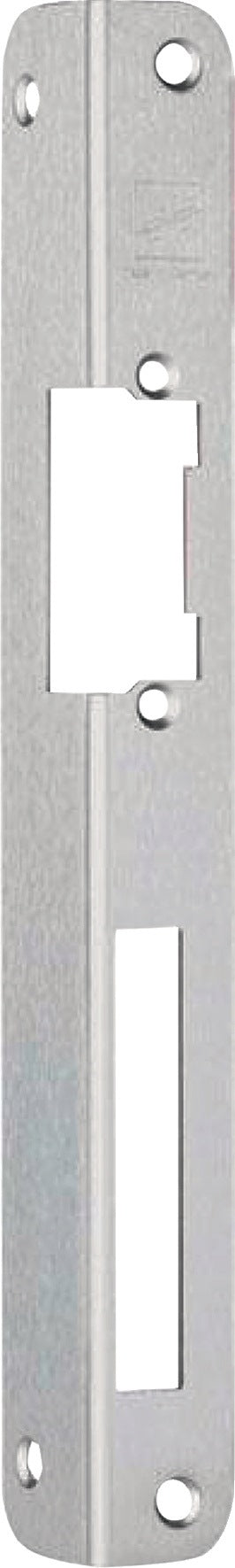 Winkelschließblech 324 Stärke 3 mm von ASSA ABLOY – geschliffen verzinkt, DIN links