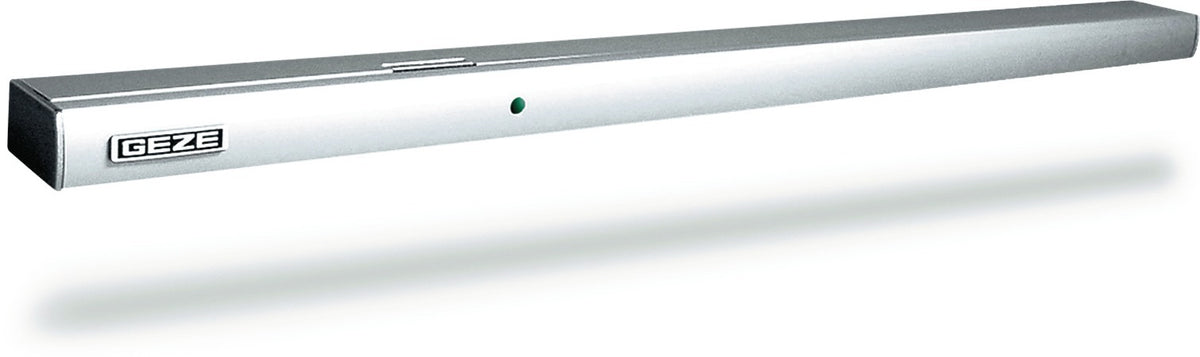 GEZE Gleitschiene R für TS 5000 R, elektromechanisch, silber, mit Rauchschalter