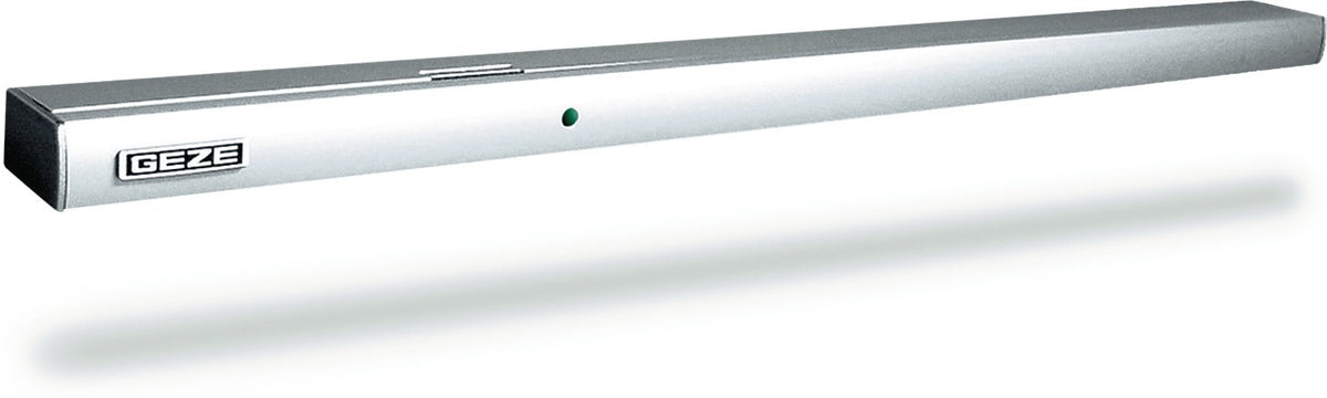 GEZE Gleitschiene R BG elektromechanisch für TS 5000 L, silber, mit Rauchmelder