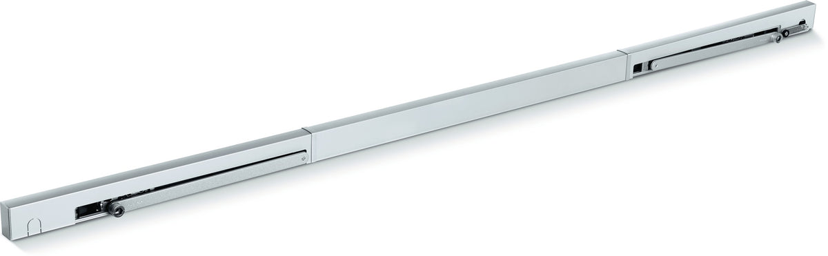 GEZE Gleitschiene ISM BG für TS 5000 L – mit integrierter Schließfolgeregelung, silber