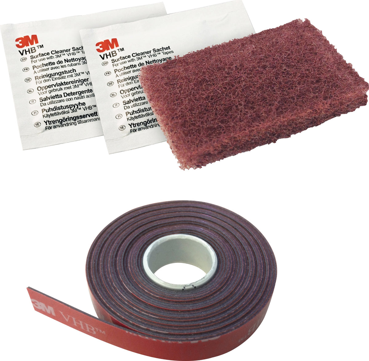 PLANET Klebeset S für FSR 6000 Fingerschutzprofil – Montage-Set mit 3M Band