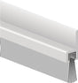 ELLEN Bürstendichtung IBS 31 Aluminium 1000 mm mit strapazierfähiger Bürste