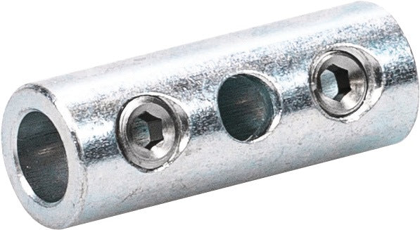 GEZE Stangenkupplung für Zugstange 8 mm, verzinkt, Oberlichtbeschlag