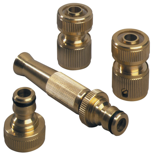 REHAU Grundausstattung MS Schl.-Gr. 13 mm – Messing Schnellkupplung Set