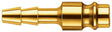 EWO Einstecktülle Messing Stecker DN 7,2 LW 6 – Druckluft Steckverbinder