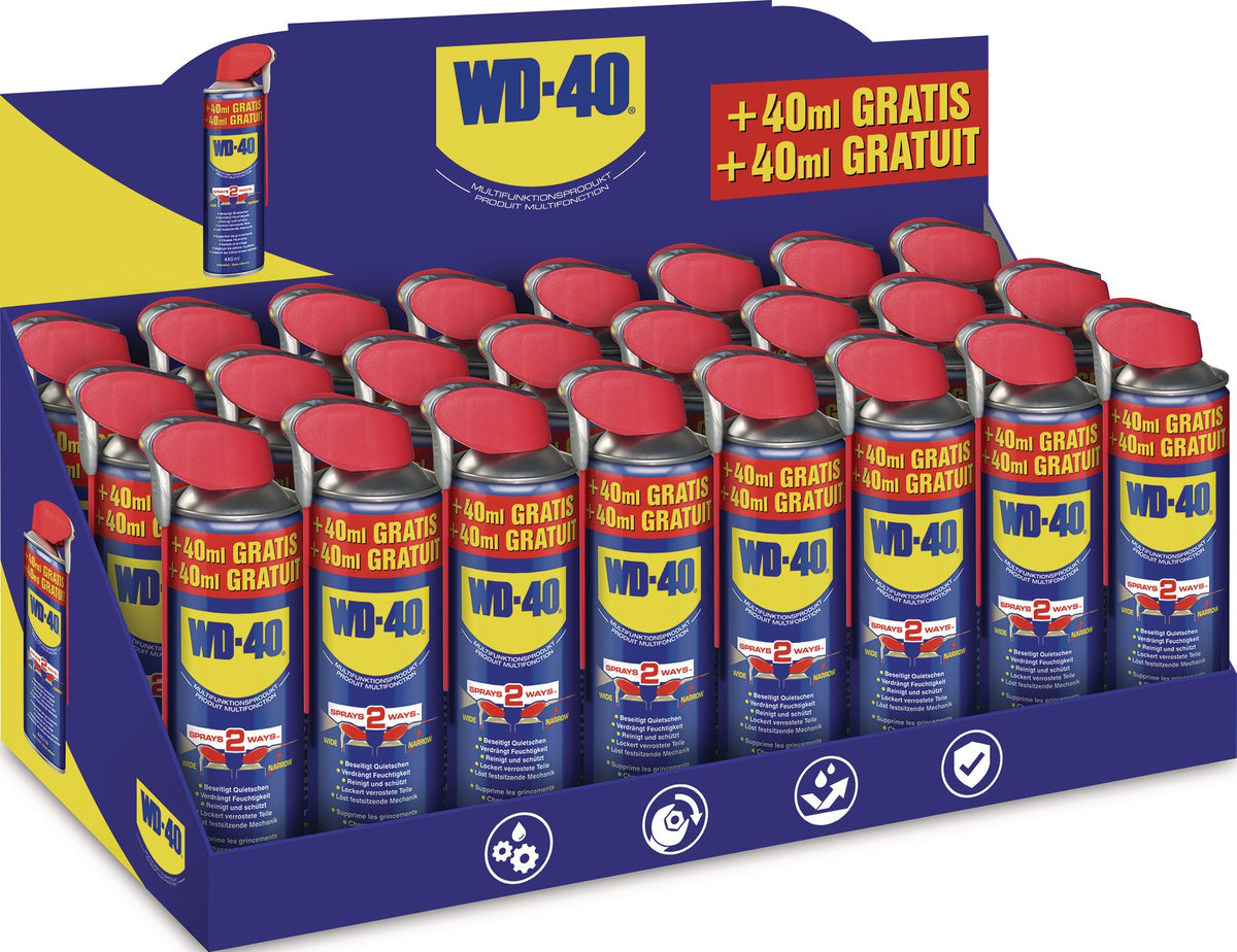 WD-40 Multifunktionsprodukt 440 ml Spraydose Smart Straw™ – 5-in-1 Rostlöser, Schmiermittel & Korrosionsschutz