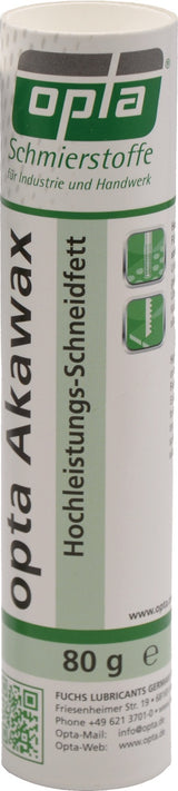 OPTA Akawax Hochleistungsschneidfett 80g Stift – 20er Pack für manuelle Metallbearbeitung