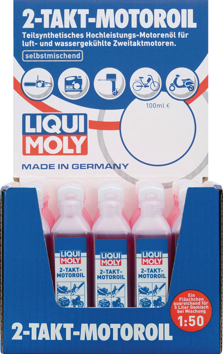 2-Takt-Motoroil 100 ml Dosierflasche LIQUI MOLY – Mischverhältnis bis 1:50, teilsynthetisch