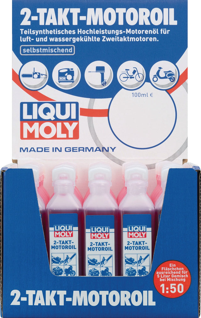 2-Takt-Motoroil 100 ml Dosierflasche LIQUI MOLY – Mischverhältnis bis 1:50, teilsynthetisch