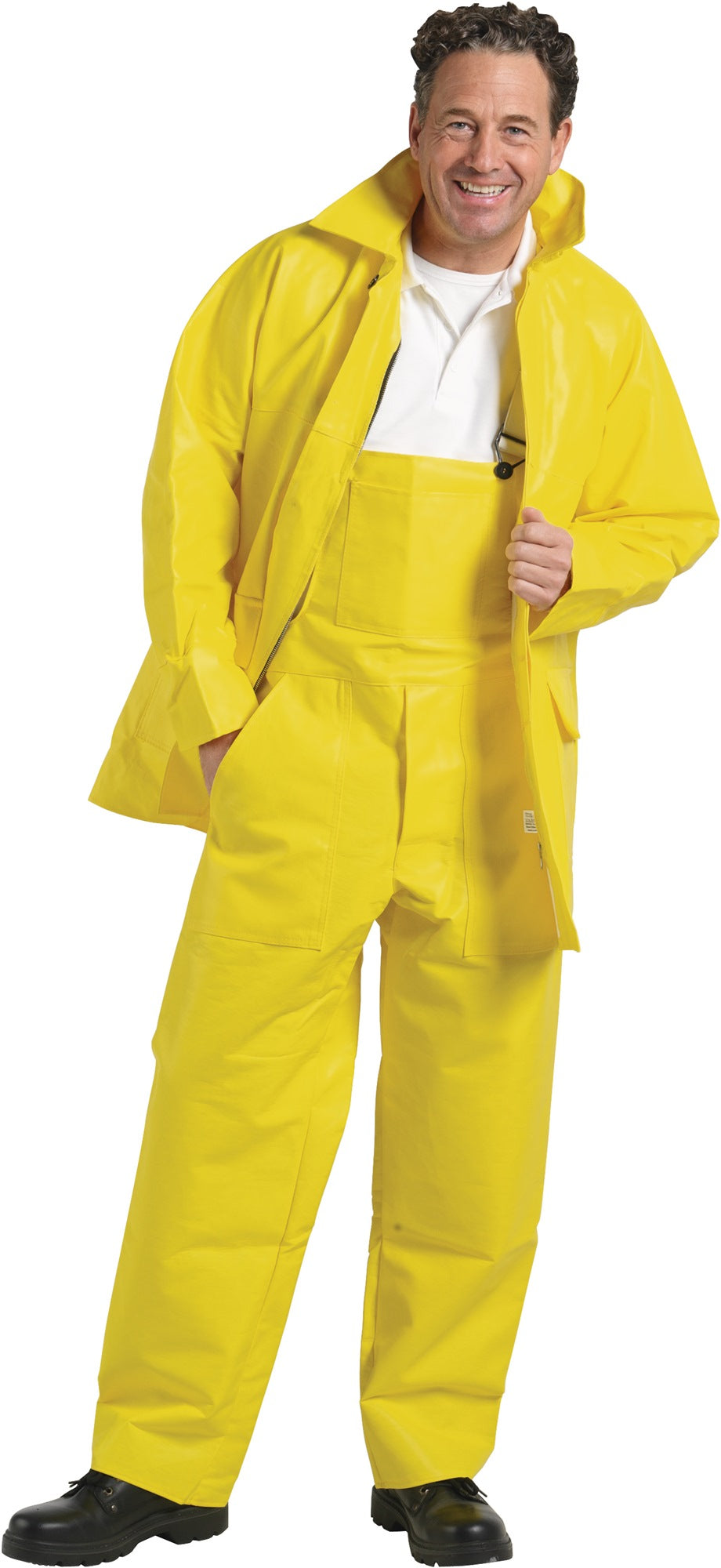ASATEX Winterbaujacke Gr.M gelb – Baumwolle mit Polyurethan, BAM-geprüft, DIN 61536