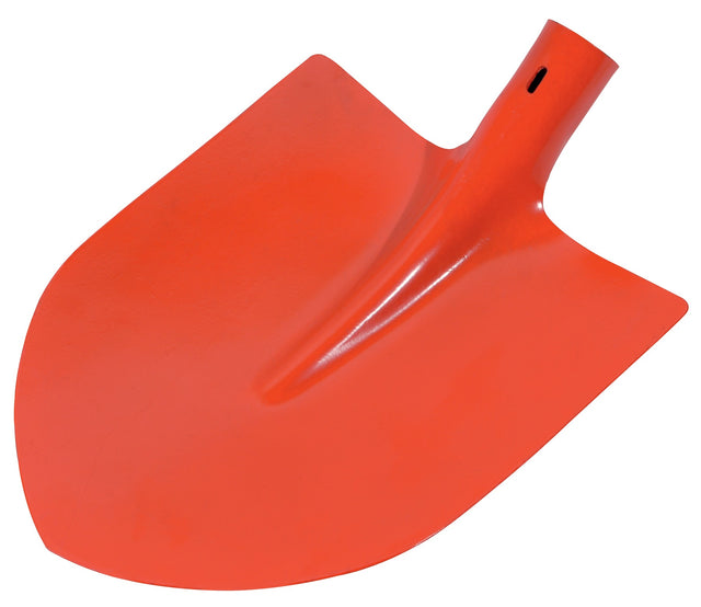 NORDWEST Frankfurter Schaufel Gr.5, 300 x 270 mm, rot pulverbeschichtet, ohne Stiel