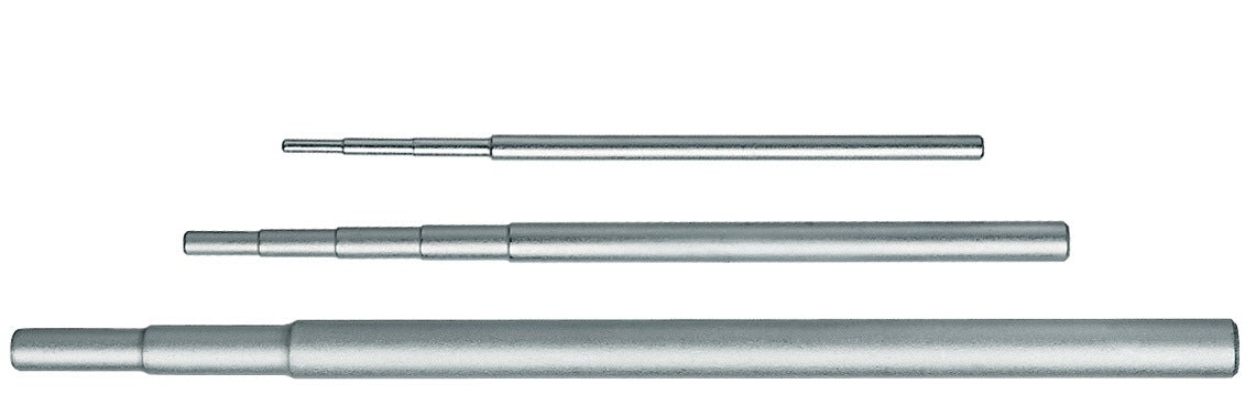GEDORE Stufendrehstift 26 RS 1 für Rohr-Steckschlüssel, 5-6 mm, 190 mm, CV-Stahl verchromt