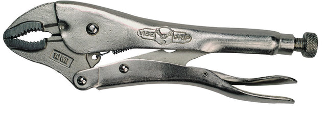 VISE-GRIP Gripzange 175 mm mit gebogenen Klemmbacken und Drahtabschneider