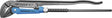 GEDORE Eckrohrzange Eck-Schwede® 320 mm für 1" Rohre – 52° abgewinkelter Kopf