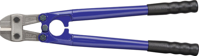 PROMAT Bolzenschneider 460 mm – 1K-Griff, für Draht bis 8 mm weich, 7 mm mittel, 5 mm hart