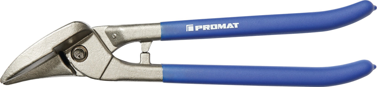 PROMAT Idealblechschere 260 mm rechts – für Stahl bis 0,8 mm und Edelstahl bis 0,45 mm