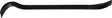 PEDDINGHAUS Nageleisen Power Bar 350 mm – ovale Form für maximale Hebelwirkung