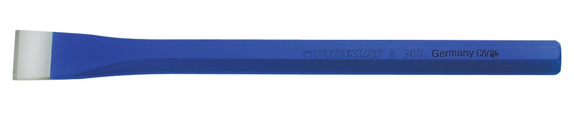 PROMAT Maurermeißel 300 mm – Chrom-Vanadium-Stahl, ölgehärtet, 26 mm Schneide