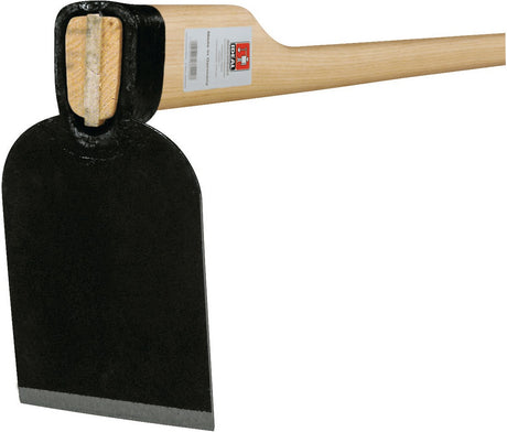 IDEAL Kleinhacke 1000 g geschmiedet mit Eschenstiel – Blattmaß 145 x 95 x 100 mm