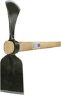 IDEAL Wiedehopfhacke geschmiedet mit Eschenstiel 1800 g – Robuste Gartenhacke