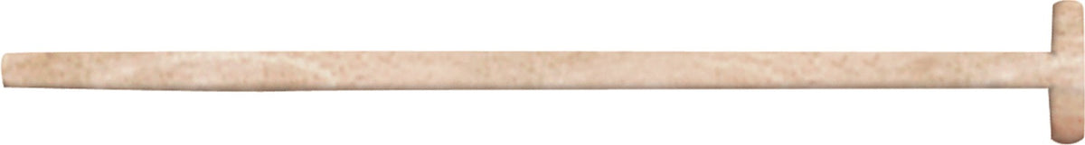 LÖFFERT Spatenstiel DIN 20152, 1000 mm, Esche, T-Griff, gebogen, mit Konus