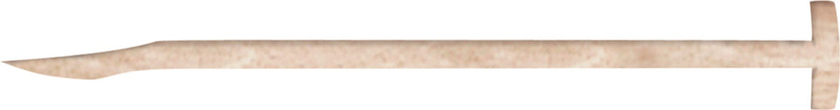 LÖFFERT Spatenstiel DIN 20152 aus Esche, 950 mm, T-Griff, gebogen, mit Konus