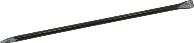 IDEAL Brechstange 1250 mm mit Spitze und gerader Schneide, schwarz lackiert, rund, 30 mm Breite