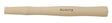 Hammerstiel Hickory 280 mm von Fohrmann – DIN 5111, 19 x 11 mm Stielauge für 200 g Hämmer