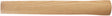 Fäustelstiel Esche 260 mm von LÖFFERT – DIN 5135, Stielauge 31,5 x 18,5 mm