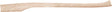 Beilstiel DIN 5132 aus Esche 360 mm mit Stielauge 41/16 mm von LÖFFERT