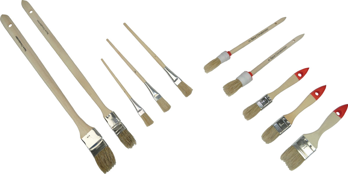 NÖLLE Pinselset 10-teilig – Gute Qualität für einfache Anstriche und Industrie
