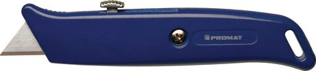 PROMAT Universalmesser 162 mm einziehbar mit Zinkdruckguss-Gehäuse