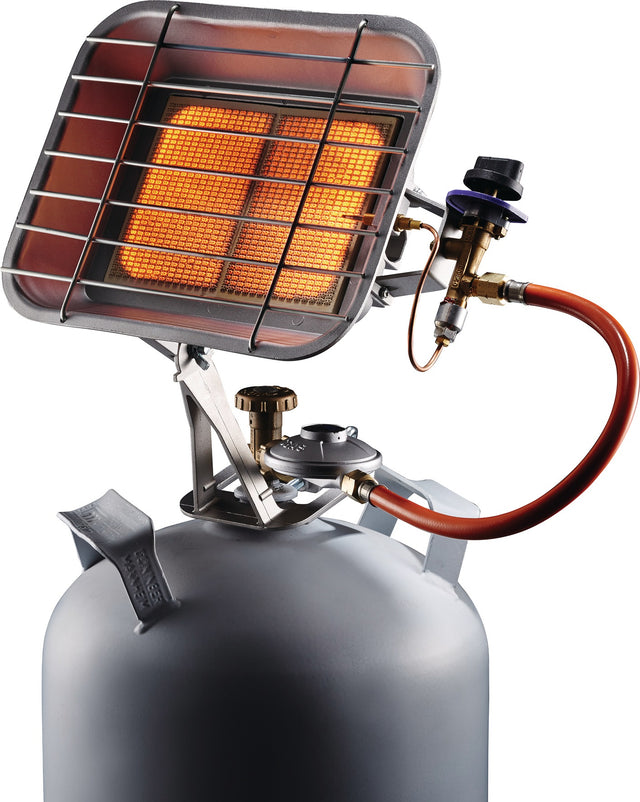 ROWI Gas-Heizstrahler HGS 4600/1 – 3,0–4,6 kW, stufenlos regelbar, für 5 & 11 kg Gasflaschen