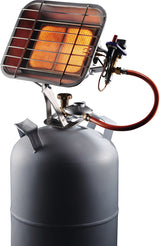 ROWI Gas-Heizstrahler HGS 4600/1 – 3,0–4,6 kW, stufenlos regelbar, für 5 & 11 kg Gasflaschen