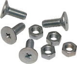 CAPITO Muldenschrauben verzinkter Stahl 40x40x20 mm für Schubkarren