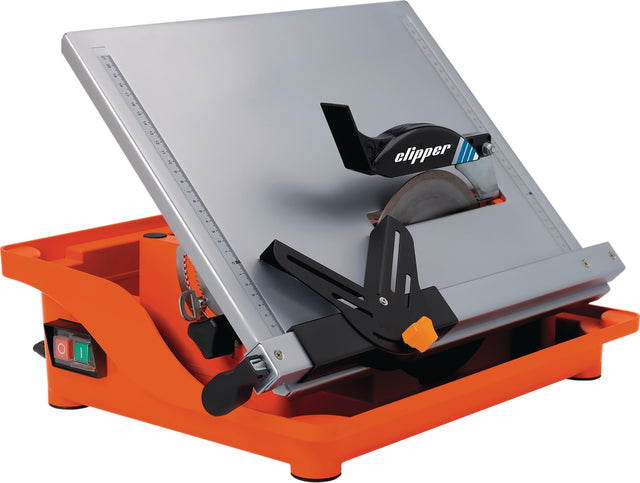 NORTON CLIPPER Fliesenschneidmaschine TT 200 EM – 800 W, 200 mm, Gehrungsschnitte