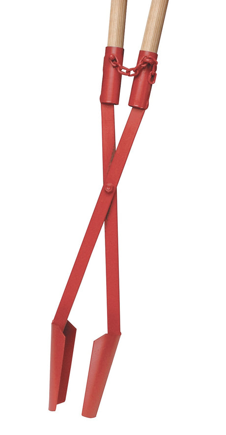 IDEAL Erdlochausheber JUMBO Größe 1, 200 x 150/110 mm, mit 2 Eschenstielen