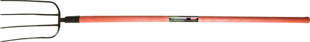 POLET Dunggabel 4 Zinken 320 mm Fiberglas Stiel 3001 rot – 1630 g