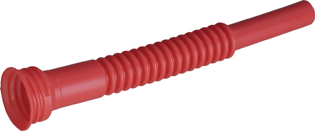 HÜNERSDORFF Auslaufrohr 275 mm flexibel rot für Benzin-Kanister 5, 10, 20 l