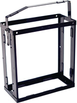 VALPRO Kanisterhalterung 377x174x485 mm Tiefschwarz RAL 9005 für 20 l Kraftstoffkanister
