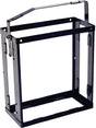 VALPRO Kanisterhalterung 377x174x485 mm Tiefschwarz RAL 9005 für 20 l Kraftstoffkanister