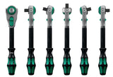 WERA Steckschlüsselsatz Zyklop Speed 42-teilig 1/4 Zoll SW 4-14 mm mit 72 Zähnen