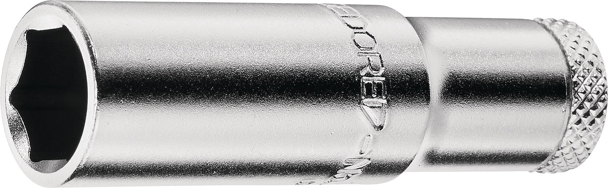 GEDORE Steckschlüsseleinsatz 1/4 Zoll 6-kant lang SW 6 mm – Vanadiumstahl verchromt
