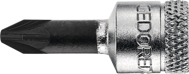 GEDORE Steckschlüsseleinsatz IKS20 PZD 1/4 Zoll PZD 1, 37 mm, Vanadiumstahl