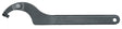AMF Gelenkhakenschlüssel No. 776 C für Kreuzlochmuttern DIN 1816, 22-35 mm, Zapfen-Ø 3 mm