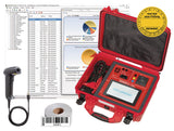 BENNING Gerätetester ST 755+ Set mit Schutzleiter- / Isolationswiderstand – 7"-Touchscreen, WLAN, Bluetooth