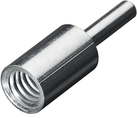 LESSMANN Gewindeadapter 50 mm für Rohrbürsten mit M6 Gewinde und 6 mm Schaft
