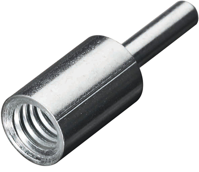 LESSMANN Gewindeadapter 50 mm für Rohrbürsten mit M6 Gewinde und 6 mm Schaft