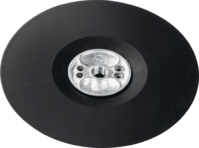 Stützteller D.113mm M14 PROMAT – Hochbelastbarer, elastischer Schleifteller für Winkelschleifer